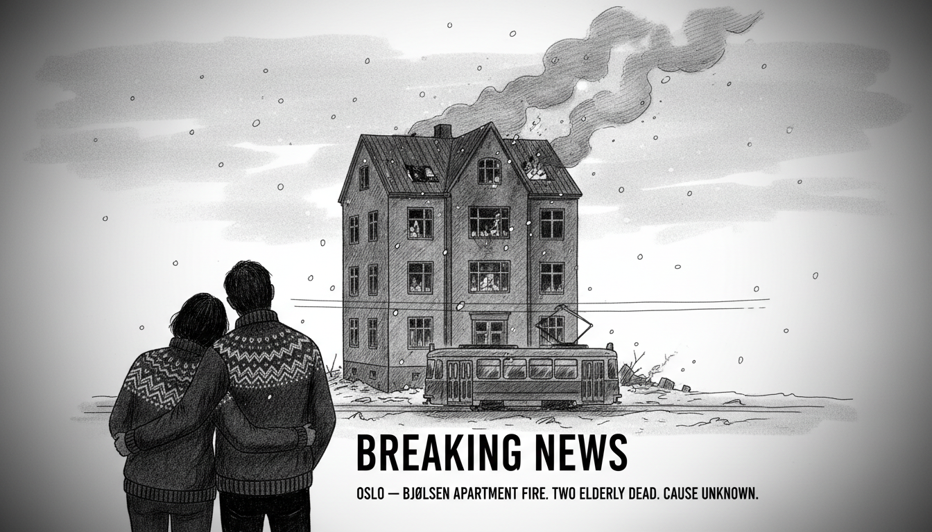 Two dead after apartment fire in Oslo