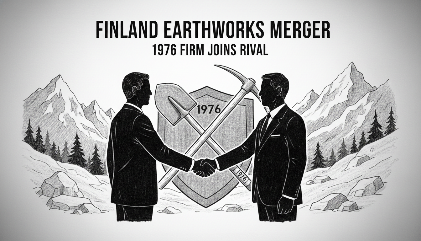 Finland Earthworks Merger: 1976 Firm Joins Rival