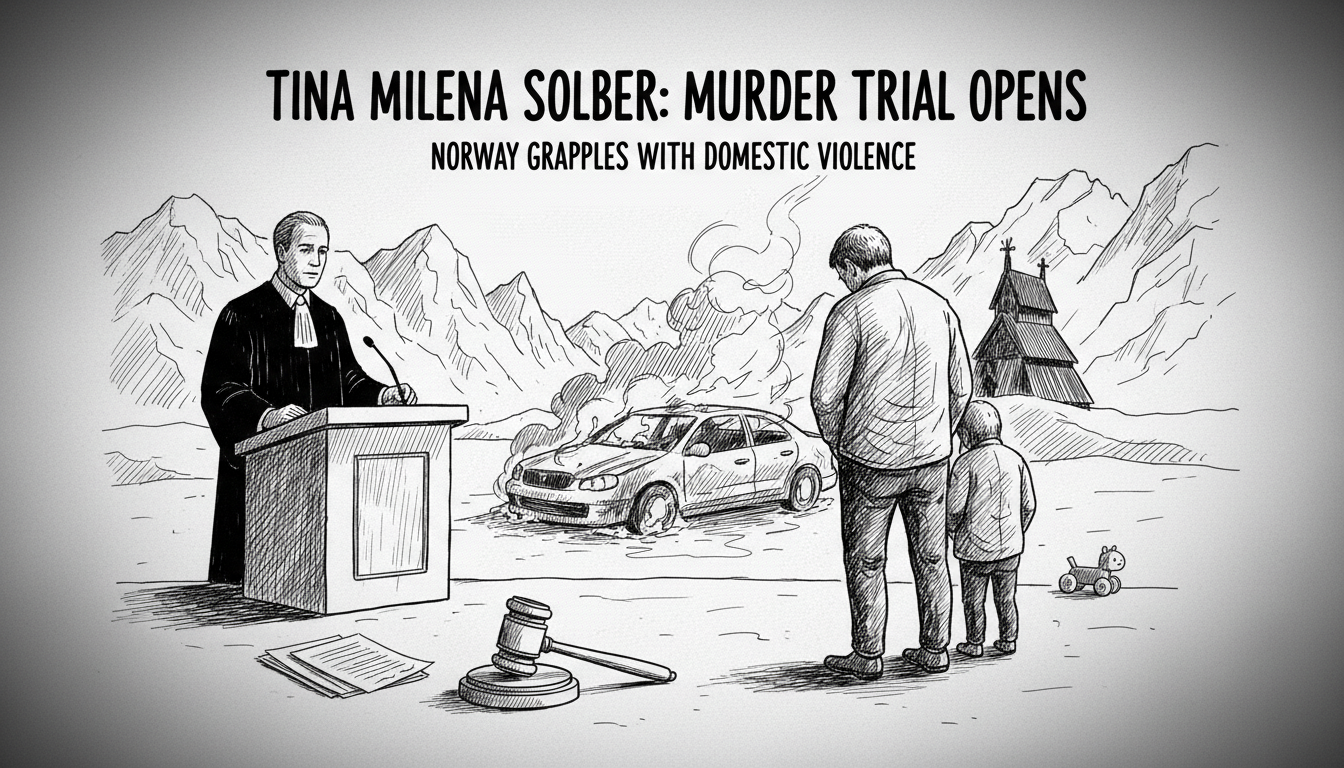Tina Milena Solberg Murder Trial Begins in Norway
