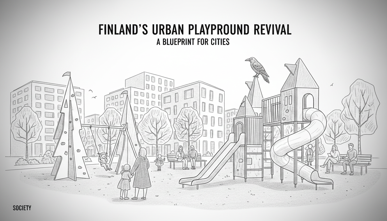 Finland's Urban Playground Revival: A Blueprint for Cities
