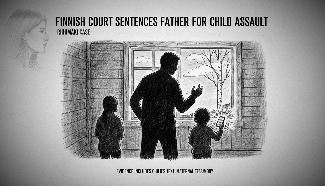 Finnish Court Sentences Father for Child Assault in Riihimäki Case