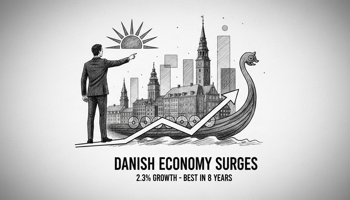 Danish Economy Surges with Strong Third Quarter Growth