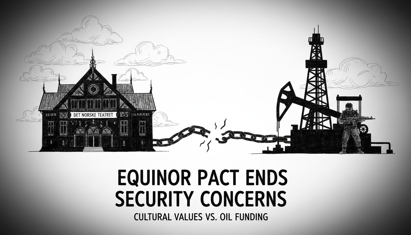 Norwegian Theater Ends Sponsorship Deal With Equinor Over Security Concerns