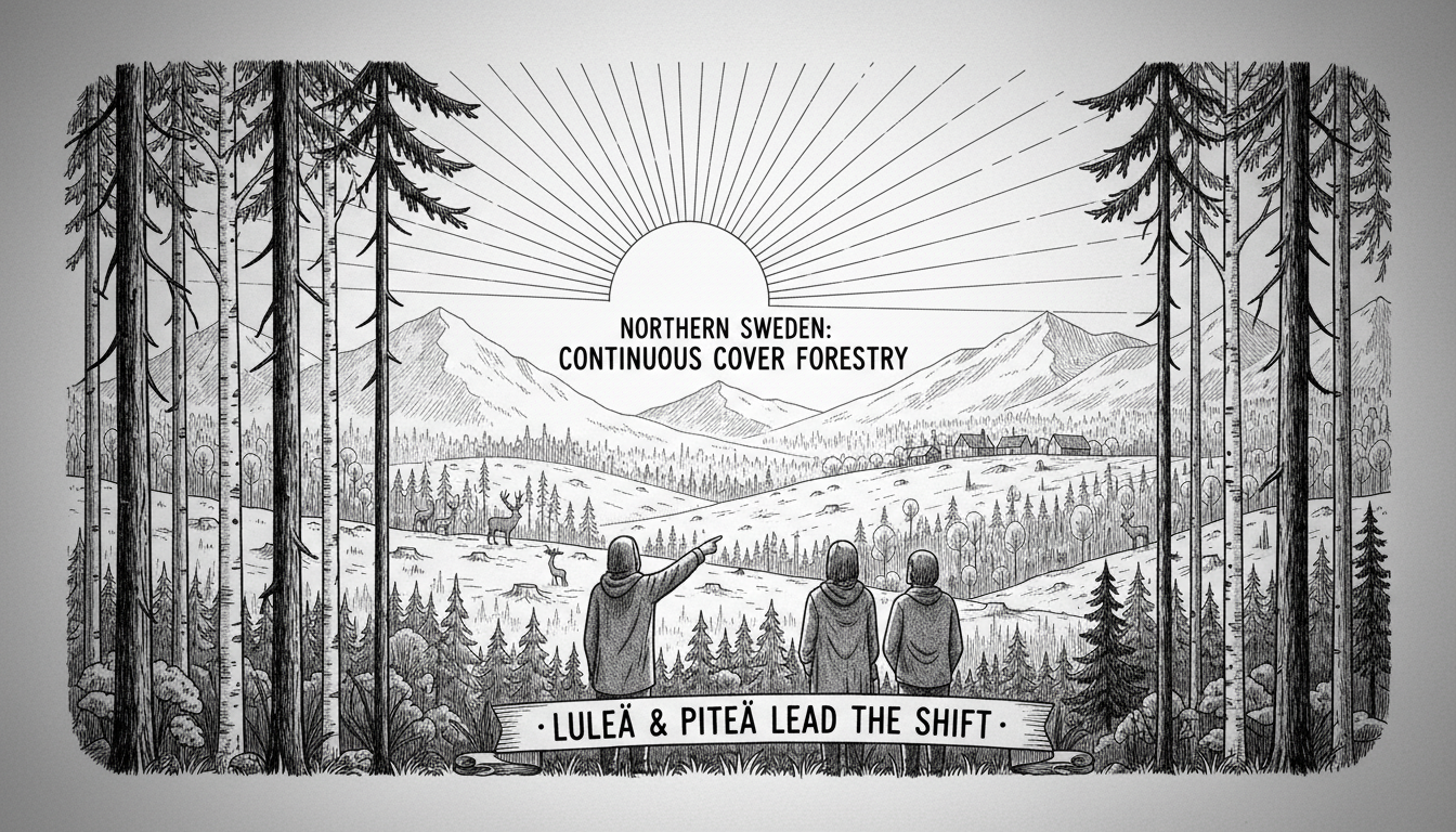 Northern Swedish Municipalities Shift to Continuous Cover Forestry