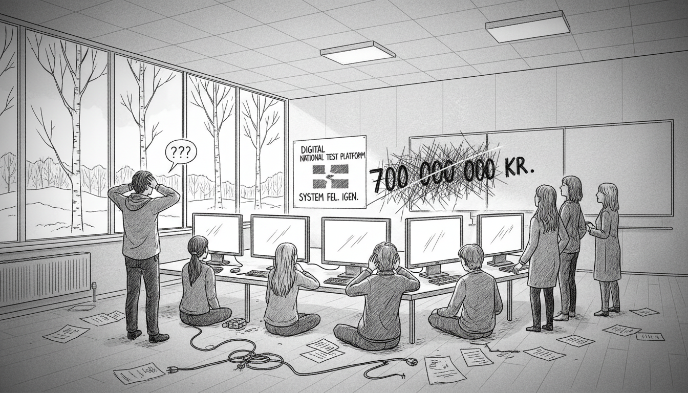Digital National Test Platform Fails Again During Swedish School Assessments