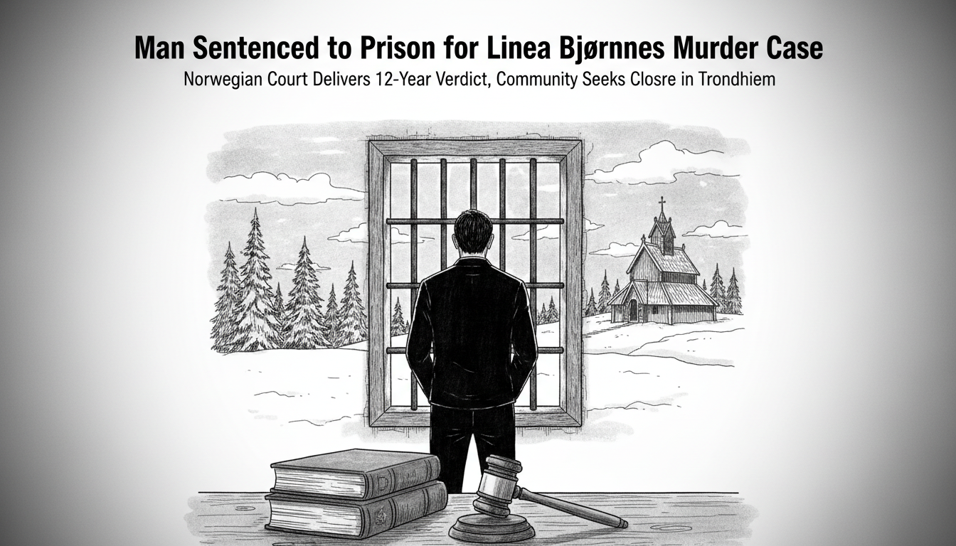 Man Sentenced to Prison for Linea Bjørnnes Murder Case
