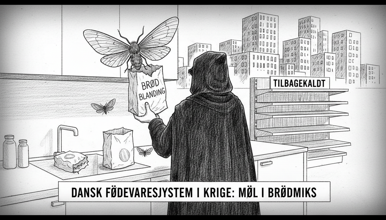 Bread Mixes Containing Moths Prompt Danish Food Safety Recall