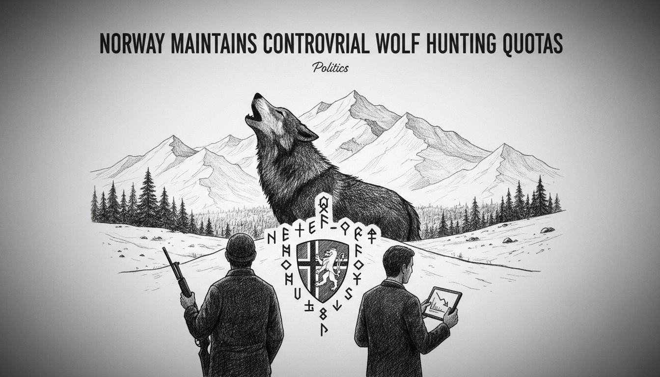 Norway Maintains Controversial Wolf Hunting Quotas