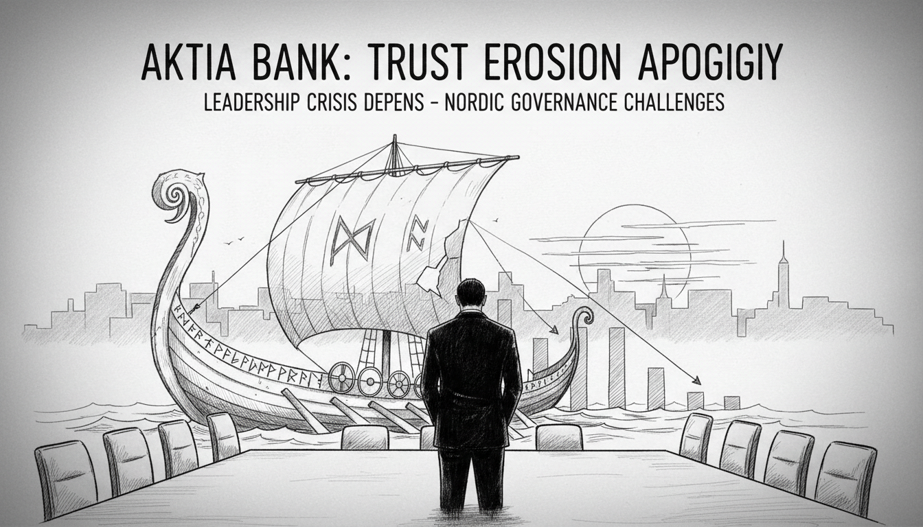 Aktia Bank CEO Apologizes for Trust Erosion Amid Leadership Crisis
