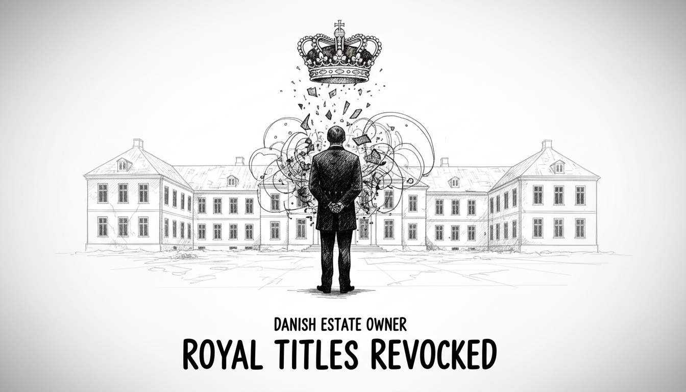 Danish Estate Owner Loses Royal Titles After Violent Conviction