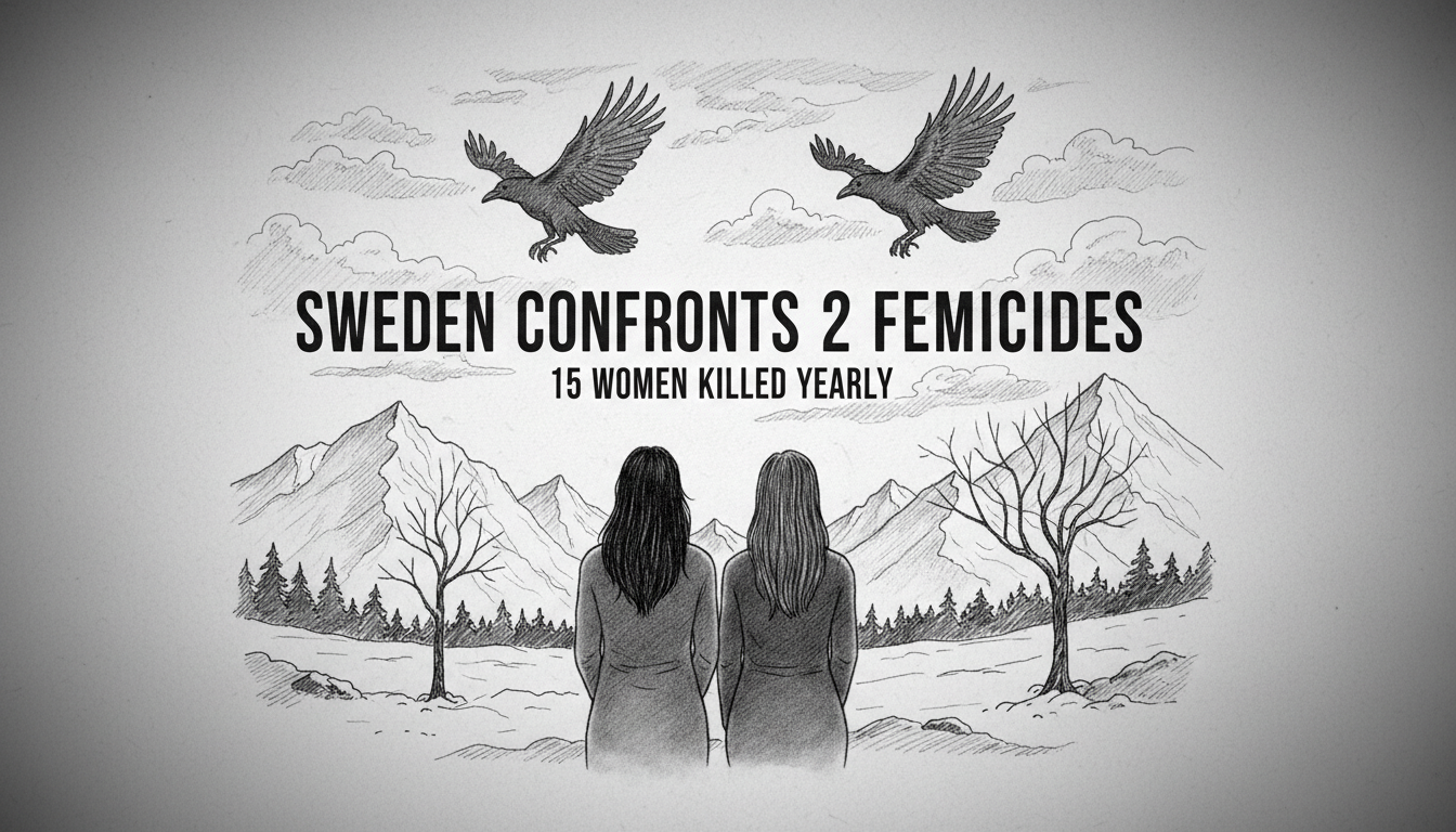 Sweden Confronts 2 Femicides: 15 Women Killed Yearly