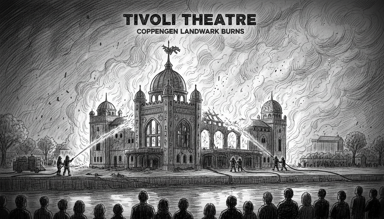 Denmark's Tivoli Theatre Fire: Copenhagen Landmark Burns