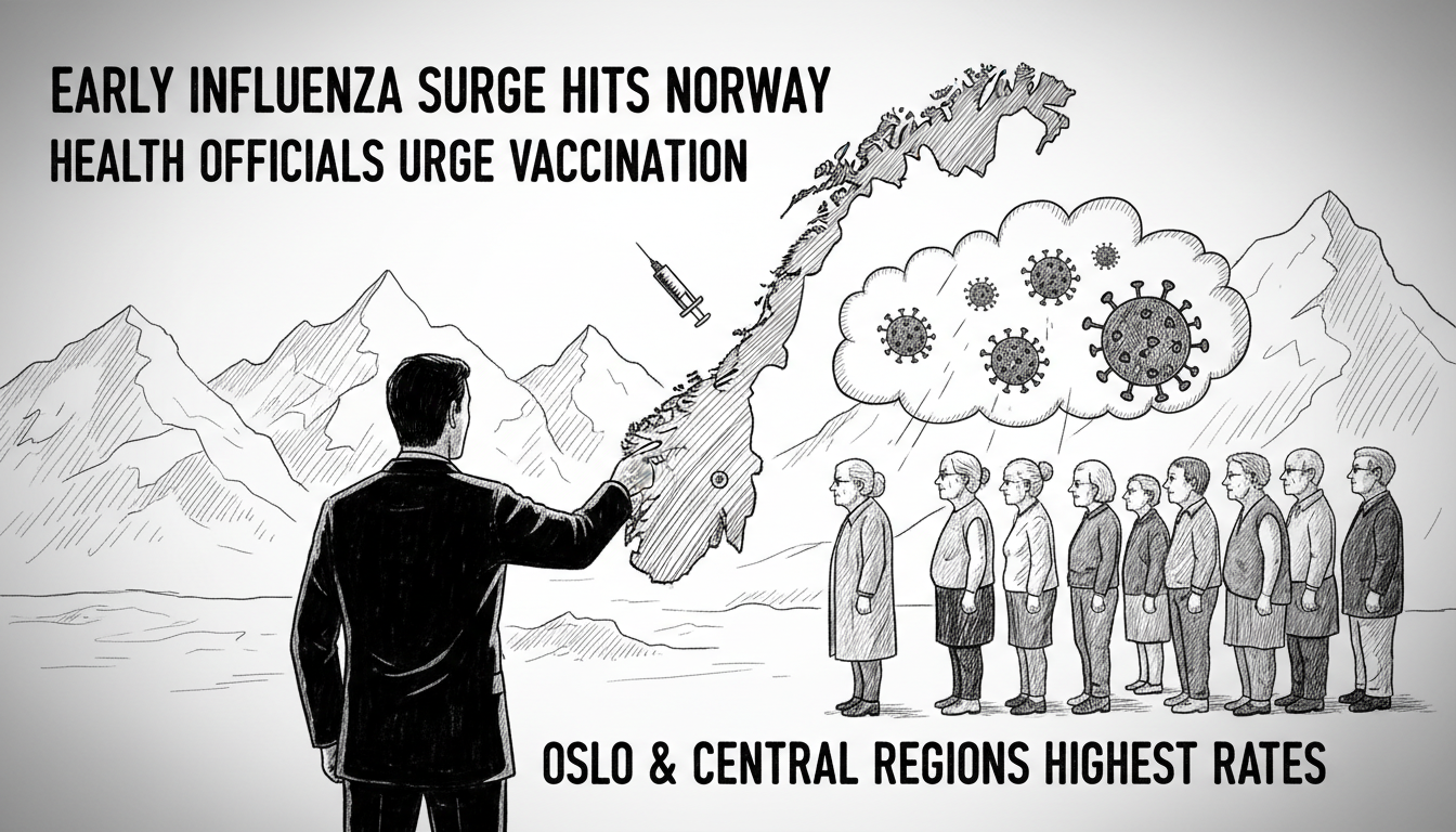 Early Influenza Surge Hits Norway, Health Officials Urge Vaccination