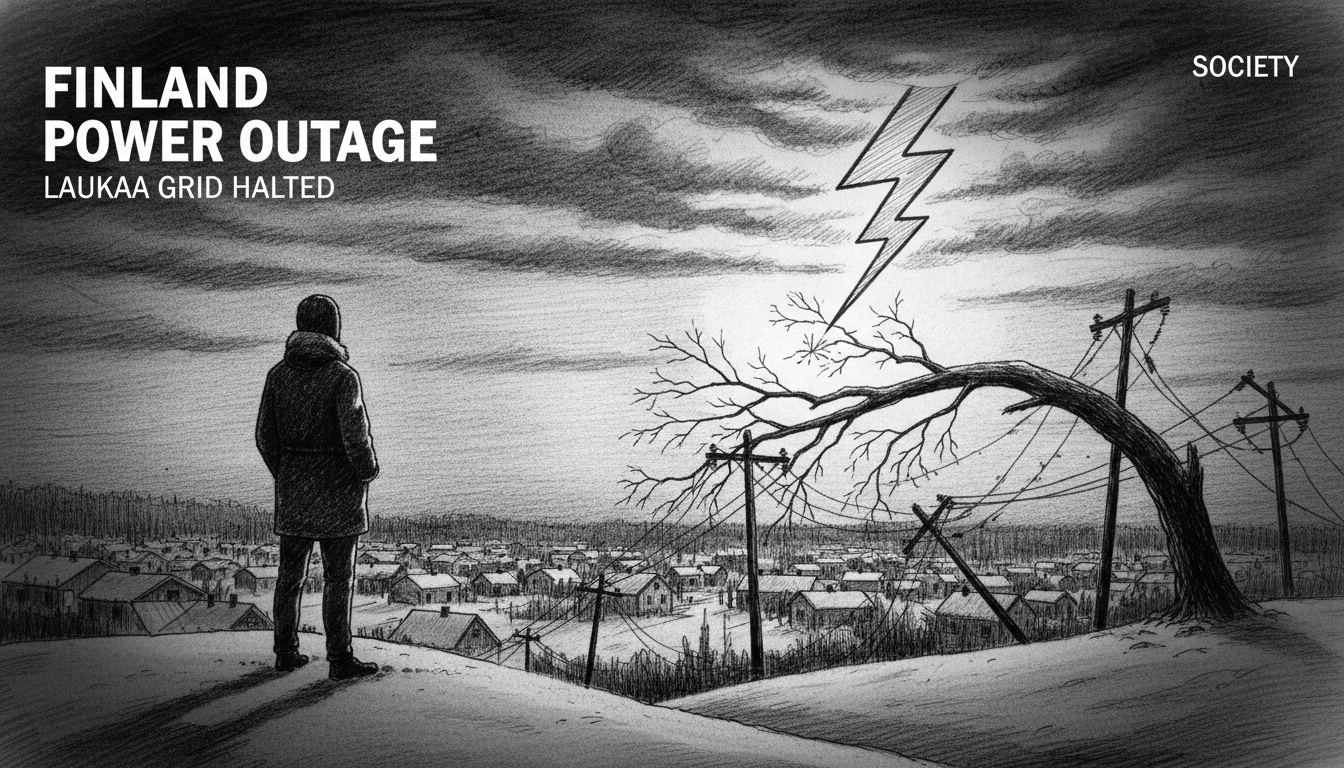 Finland Power Outage: 1 Branch Halts Laukaa Grid