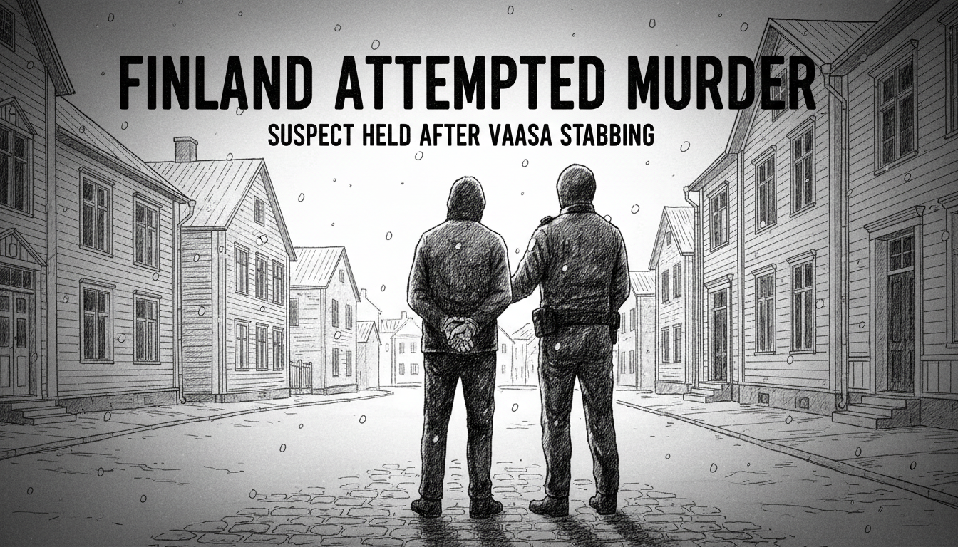 Finland Attempted Murder: Suspect Held After Vaasa Stabbing