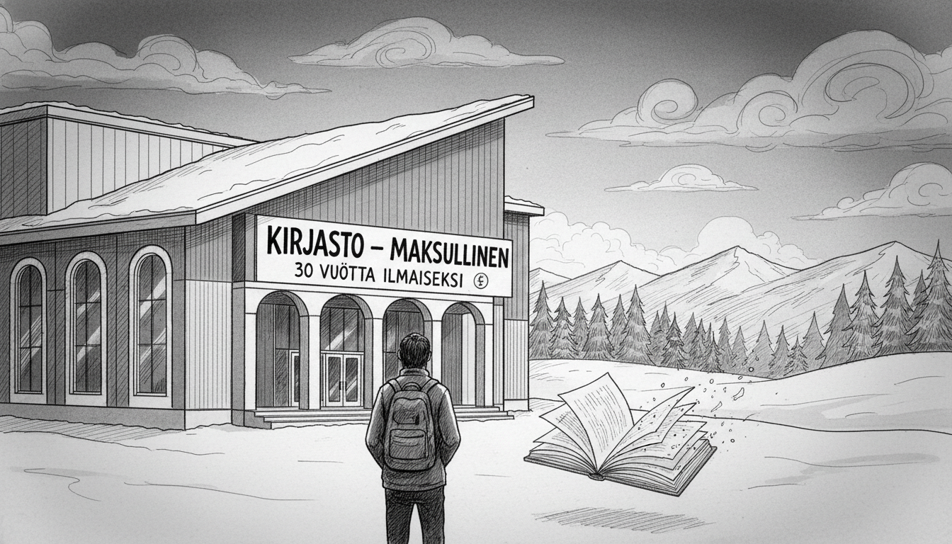 Finland's 30-Year Library Now Charges Fees