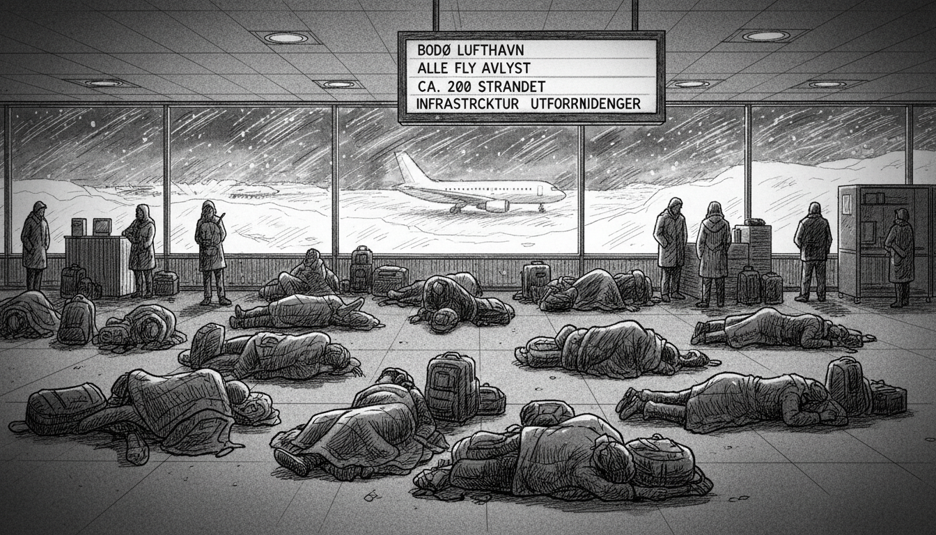 Bodø Airport Strands Hundreds in Winter Travel Disruption