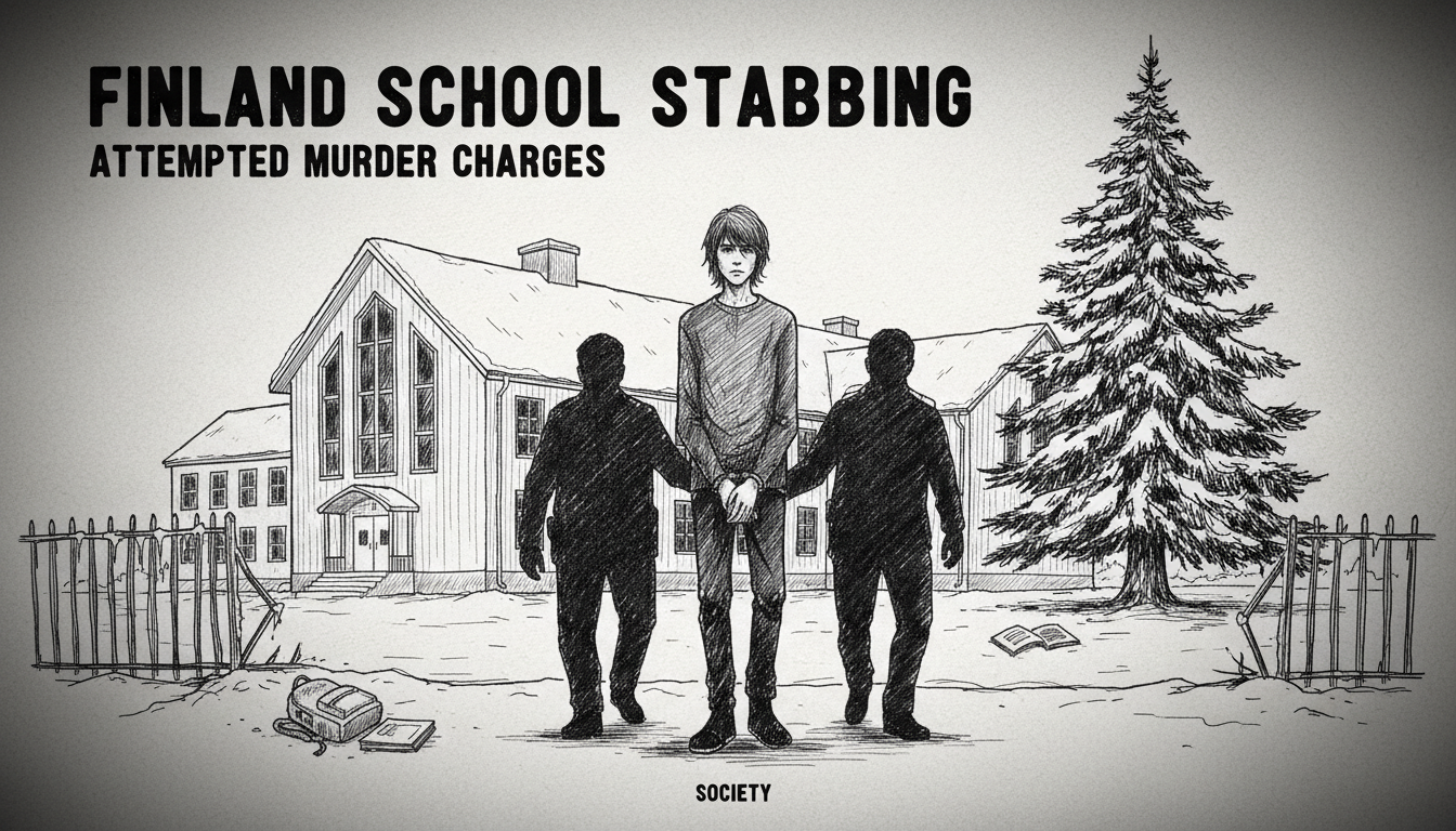 Finland School Stabbing: Boy, 16, Faces Attempted Murder Charges