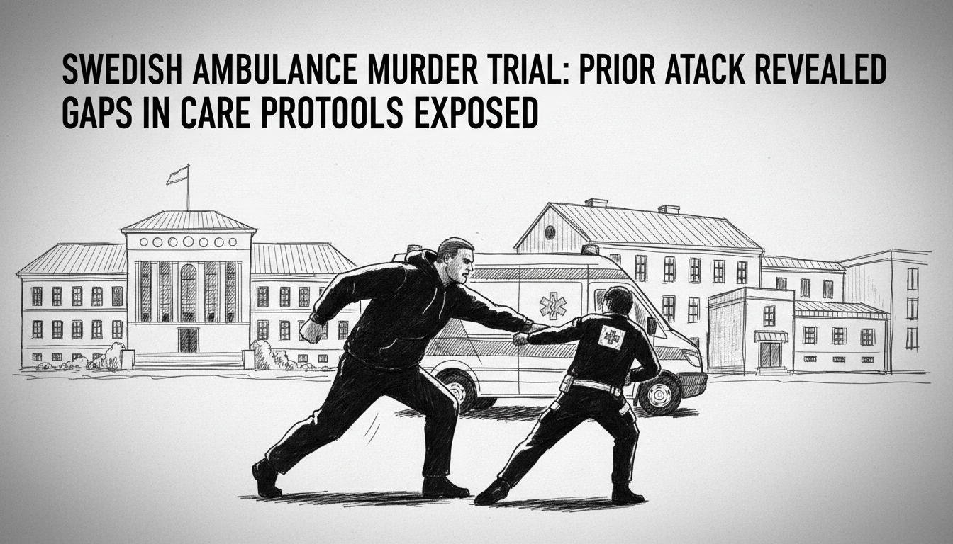 Prior Attack Revealed in Swedish Ambulance Murder Trial