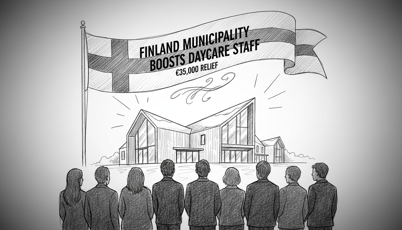 Finland Municipality Boosts Daycare Staff: €35,000 Relief