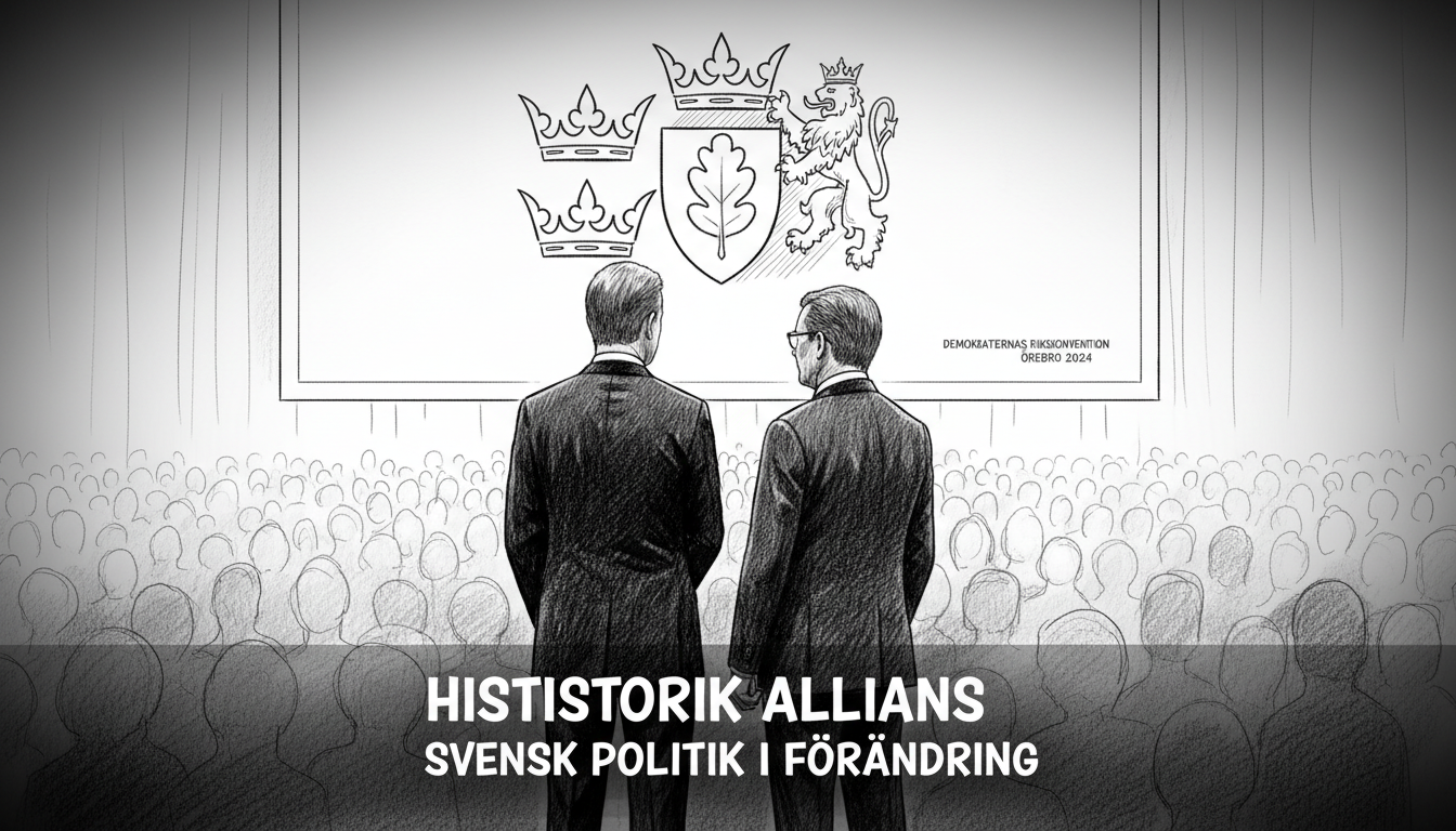 Swedish Prime Minister Makes Historic Appearance at Sweden Democrats Convention