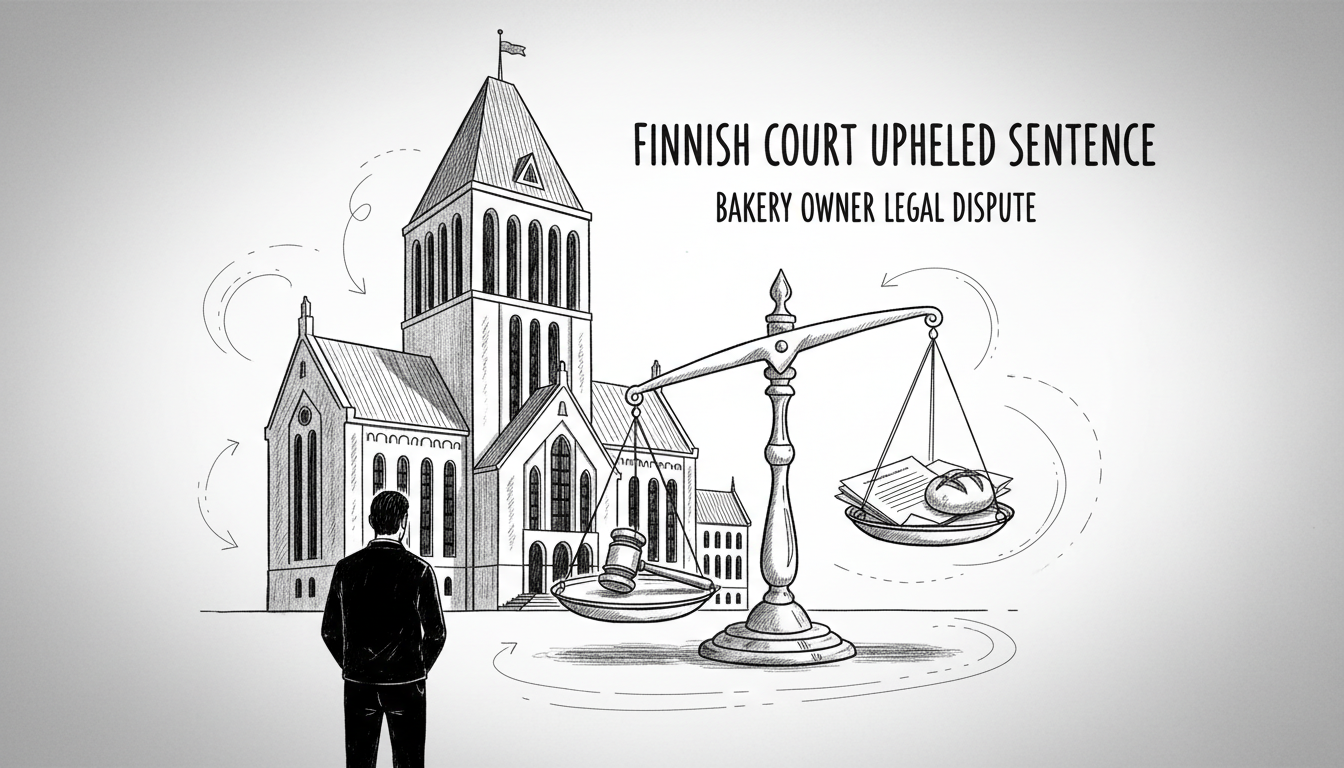 Finnish Court Upholds Bakery Owner's Sentence in Legal Dispute