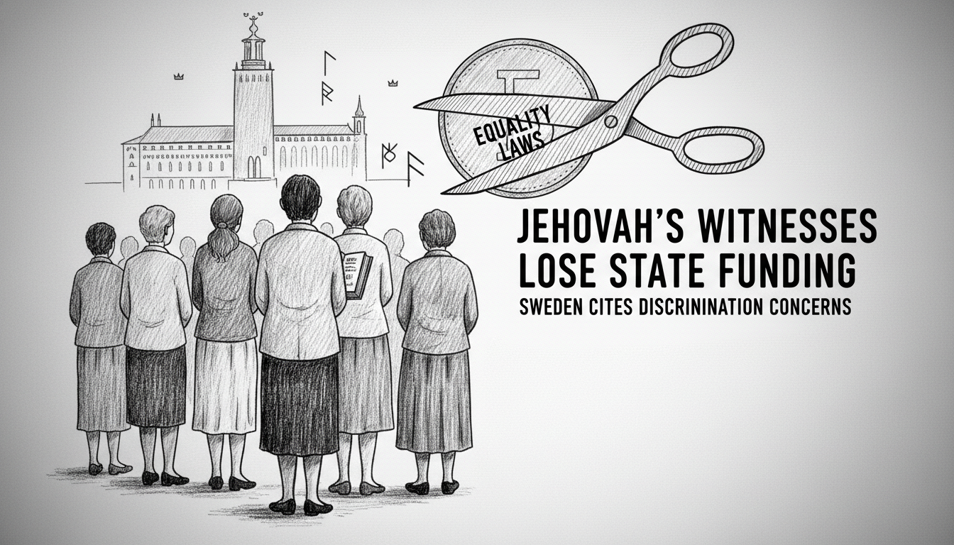 Jehovah's Witnesses Lose State Funding in Sweden