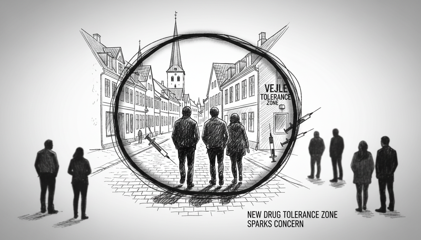 New Drug Tolerance Zone Sparks Concern in Vejle