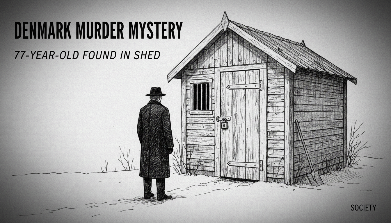 Denmark Murder Mystery: 77-Year-Old Found in Shed