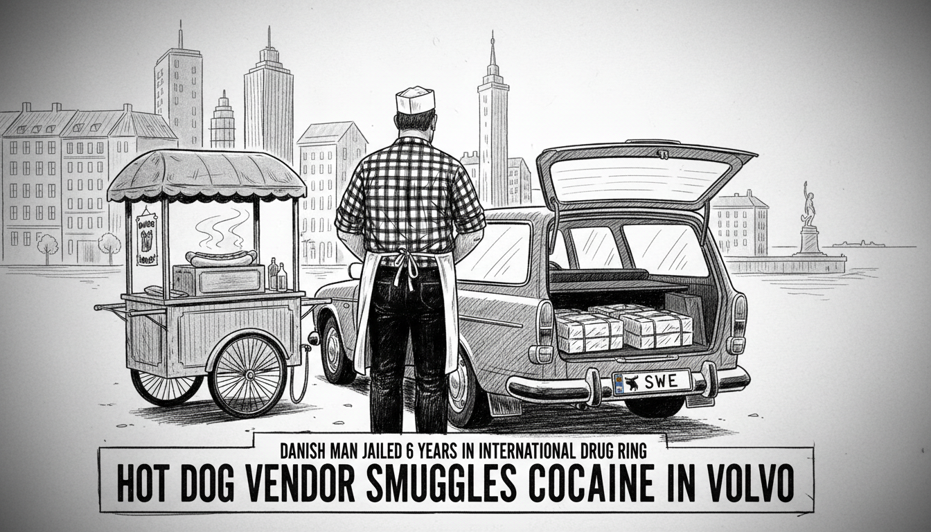 Hot Dog Vendor Smuggled Cocaine in Secret Volvo Compartment