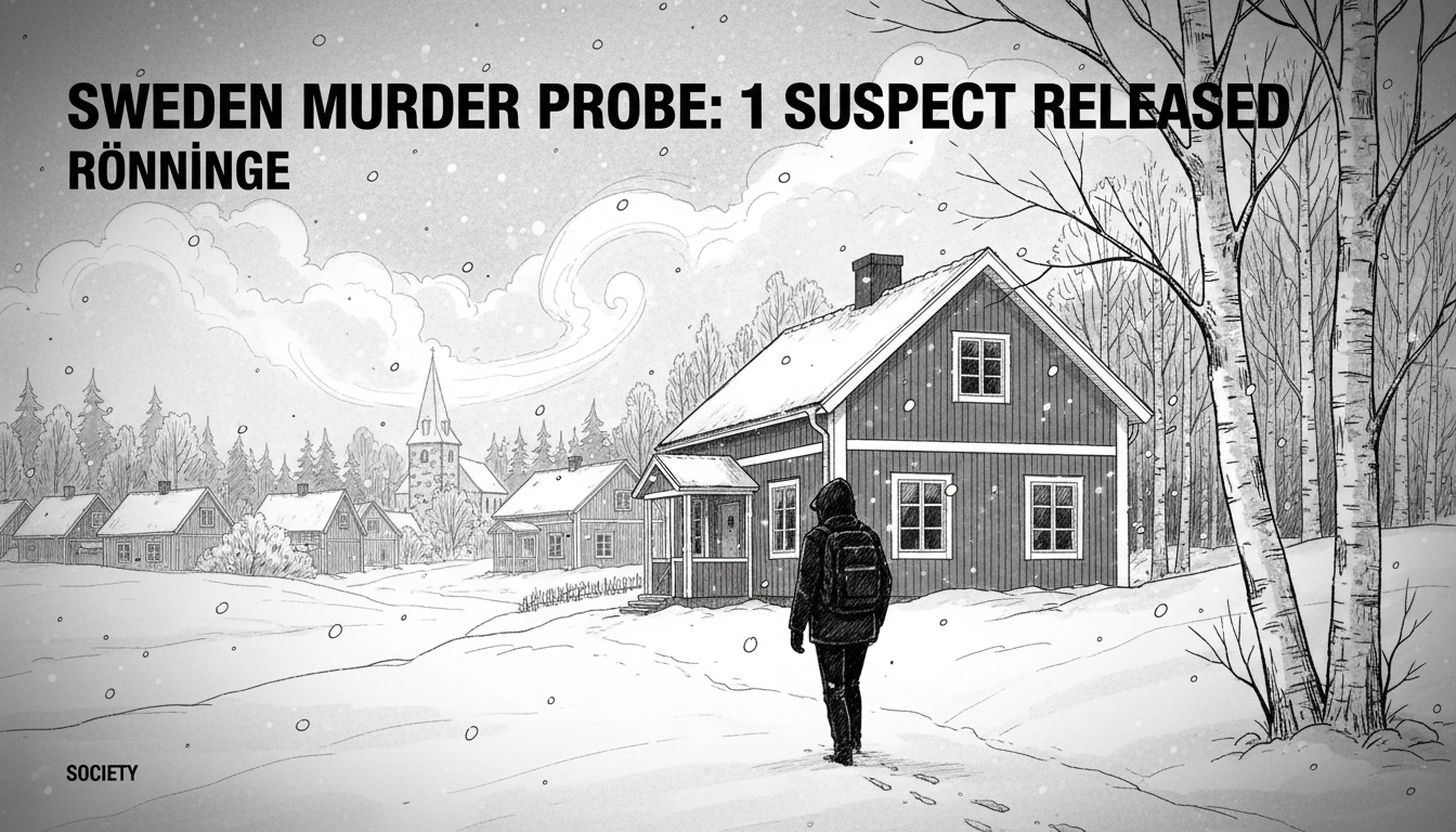 Sweden Murder Probe: 1 Suspect Released in Rönninge