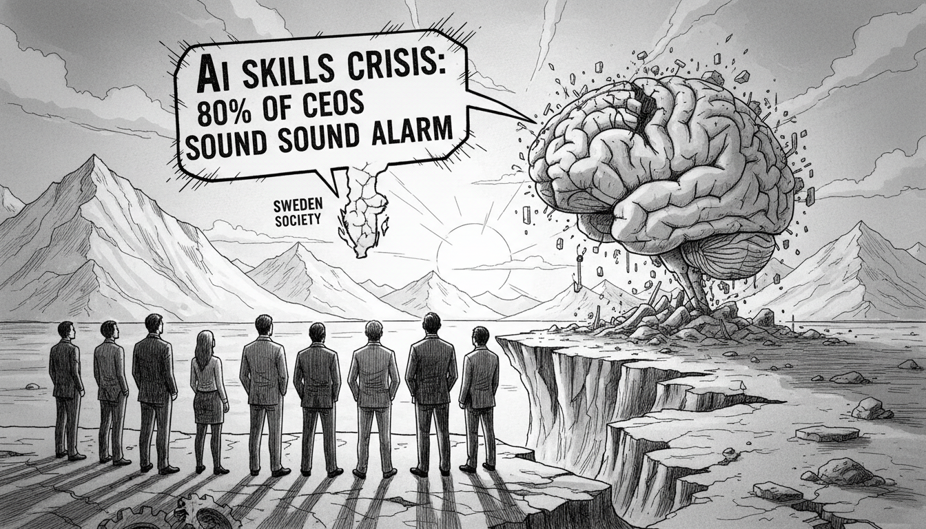 Sweden's AI Skills Crisis: 80% of CEOs Sound Alarm