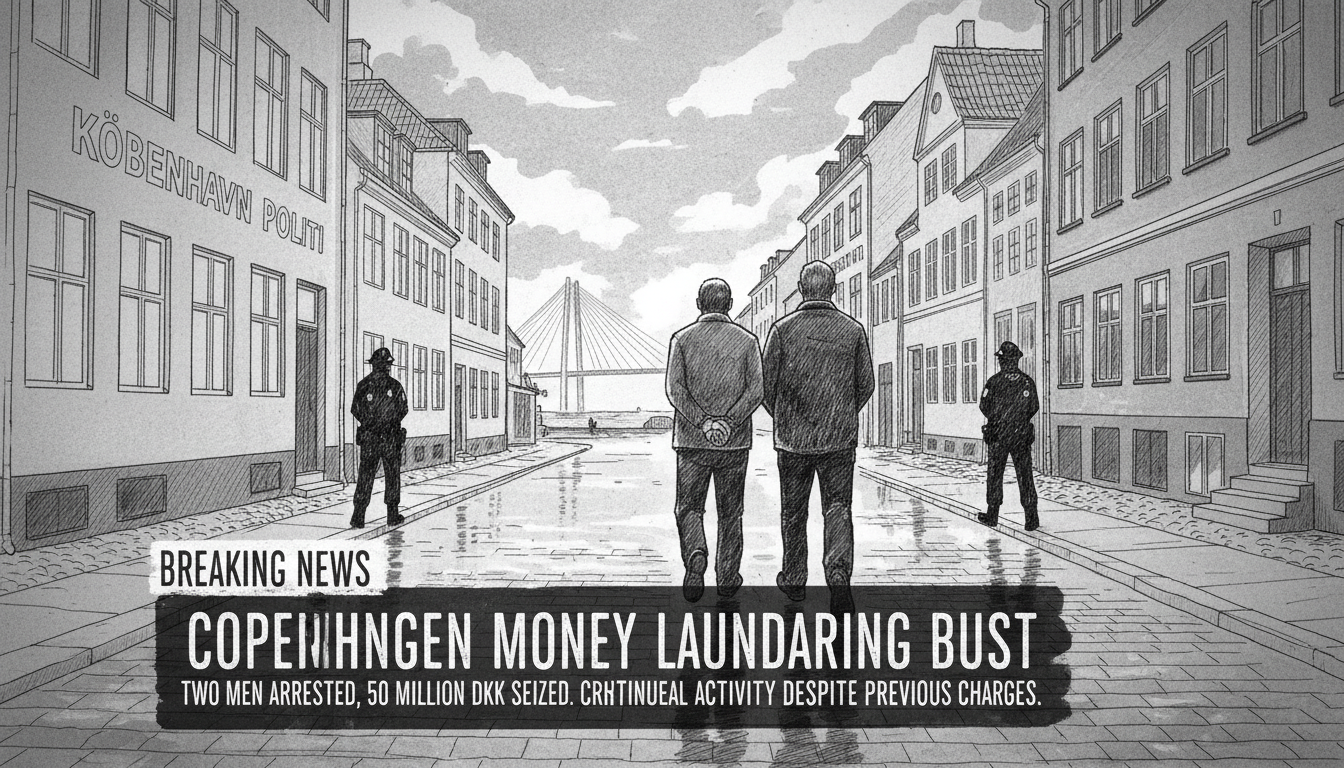 Two Men Arrested in Copenhagen Money Laundering Investigation