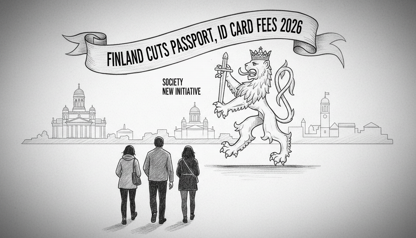 Finland Cuts Passport, ID Card Fees in 2026