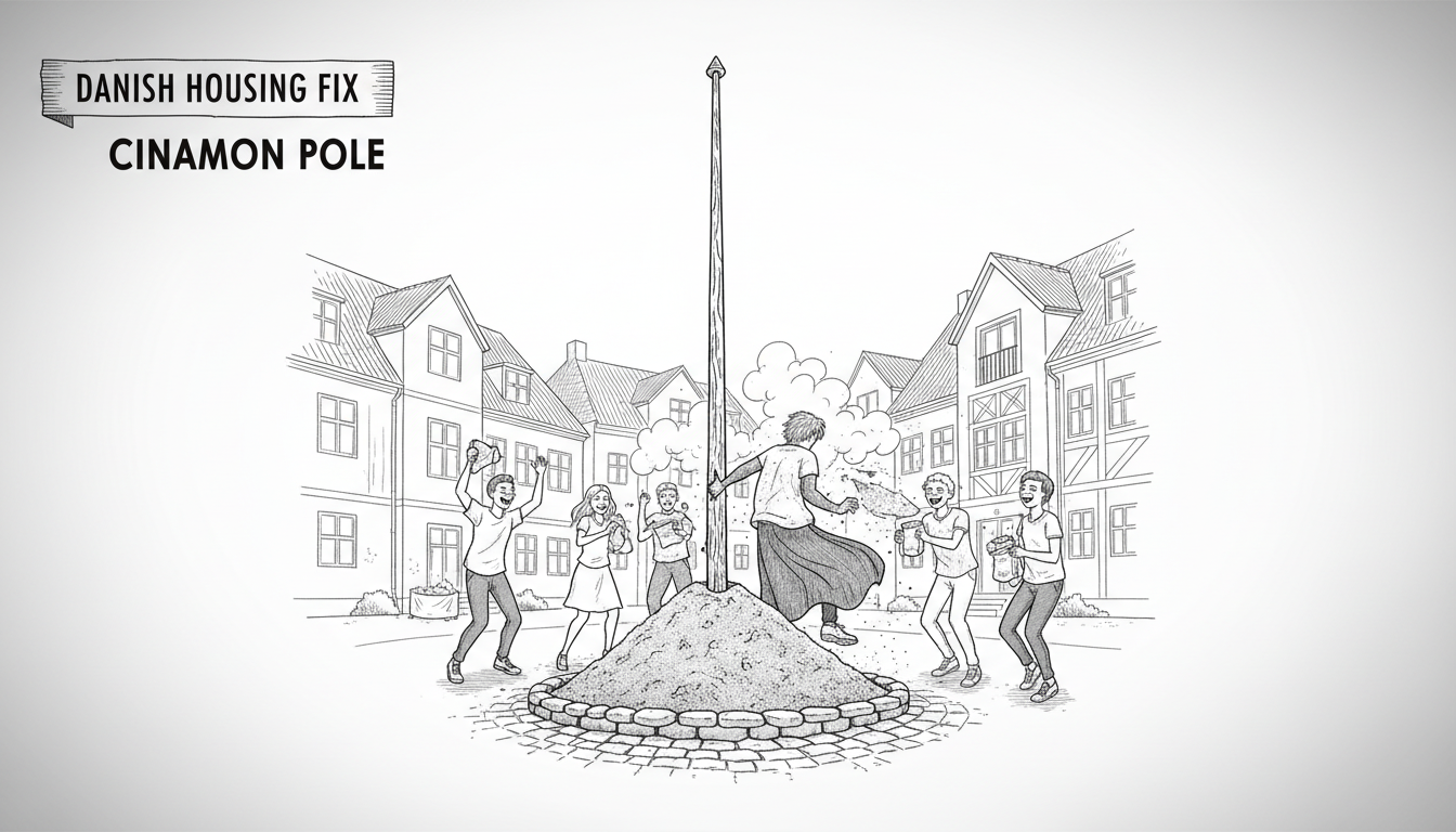 Danish Housing Group Finds Creative Fix for Cinnamon Birthday Mess