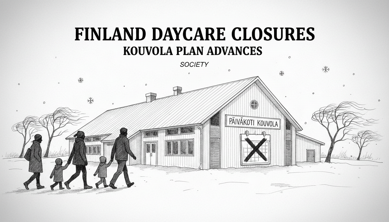 Finland Daycare Closures: Kouvola Plan Advances