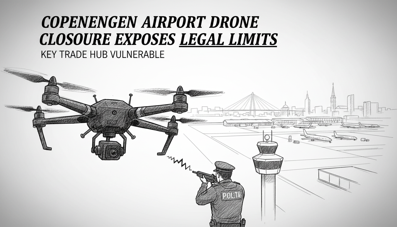 Copenhagen Airport Drone Closure Exposes Legal Limits for Police