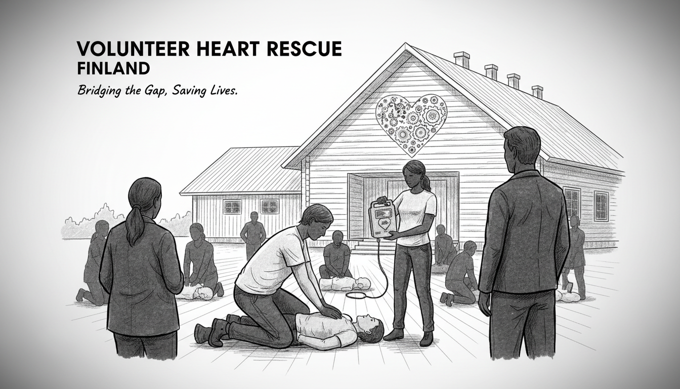 Volunteer Heart Rescue Groups Mobilize Across Finnish Communities