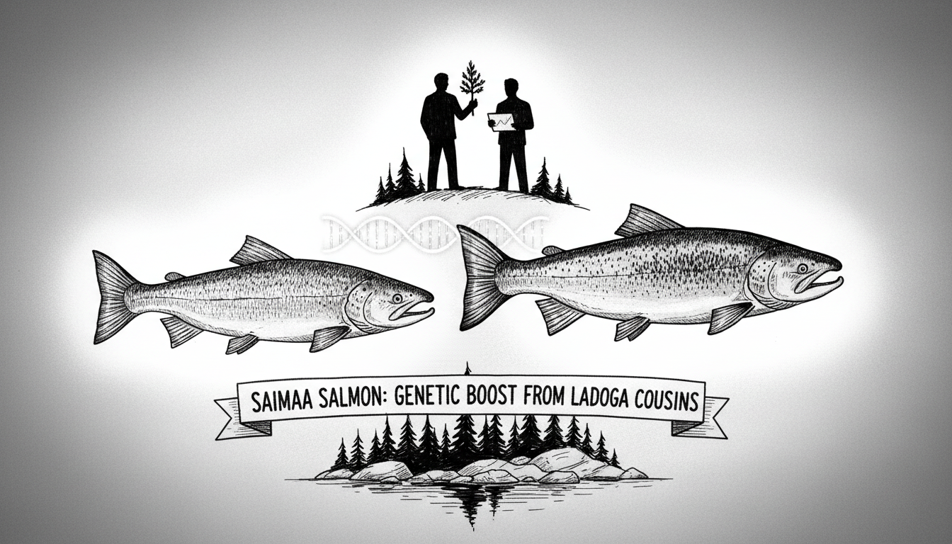 Endangered Saimaa Salmon Receives Genetic Boost from Ladoga Cousins