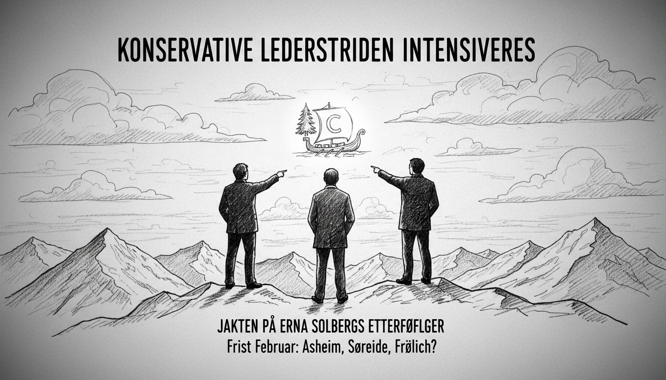 Conservative Party Leadership Race Intensifies in Norway