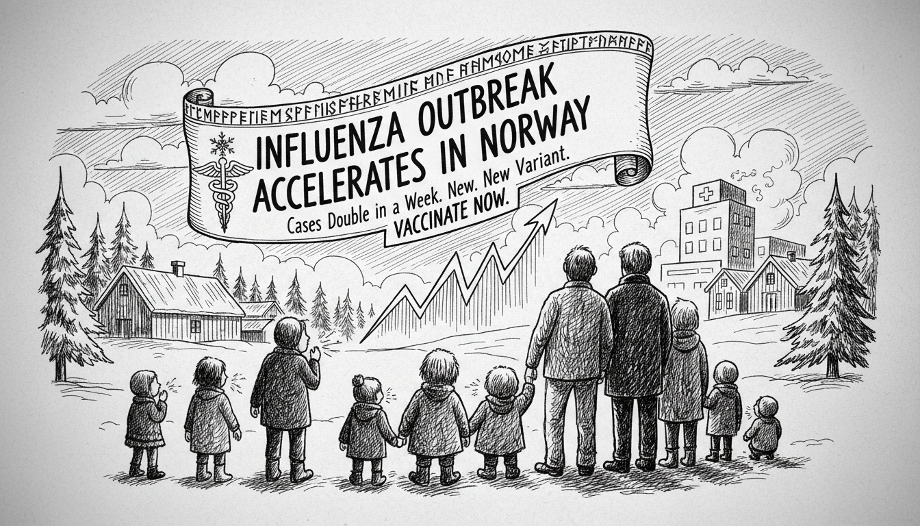 Influenza Outbreak Accelerates Rapidly Across Norway