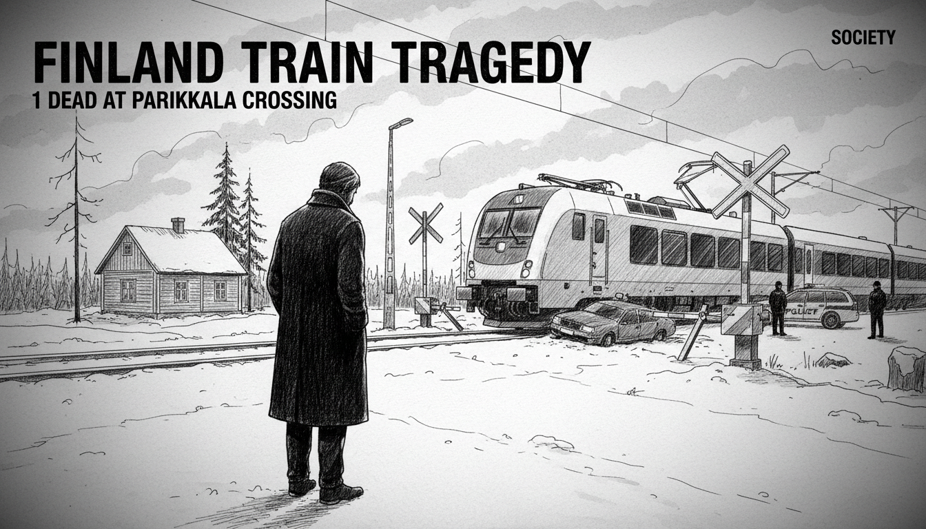 Finland Train Tragedy: 1 Dead at Parikkala Crossing