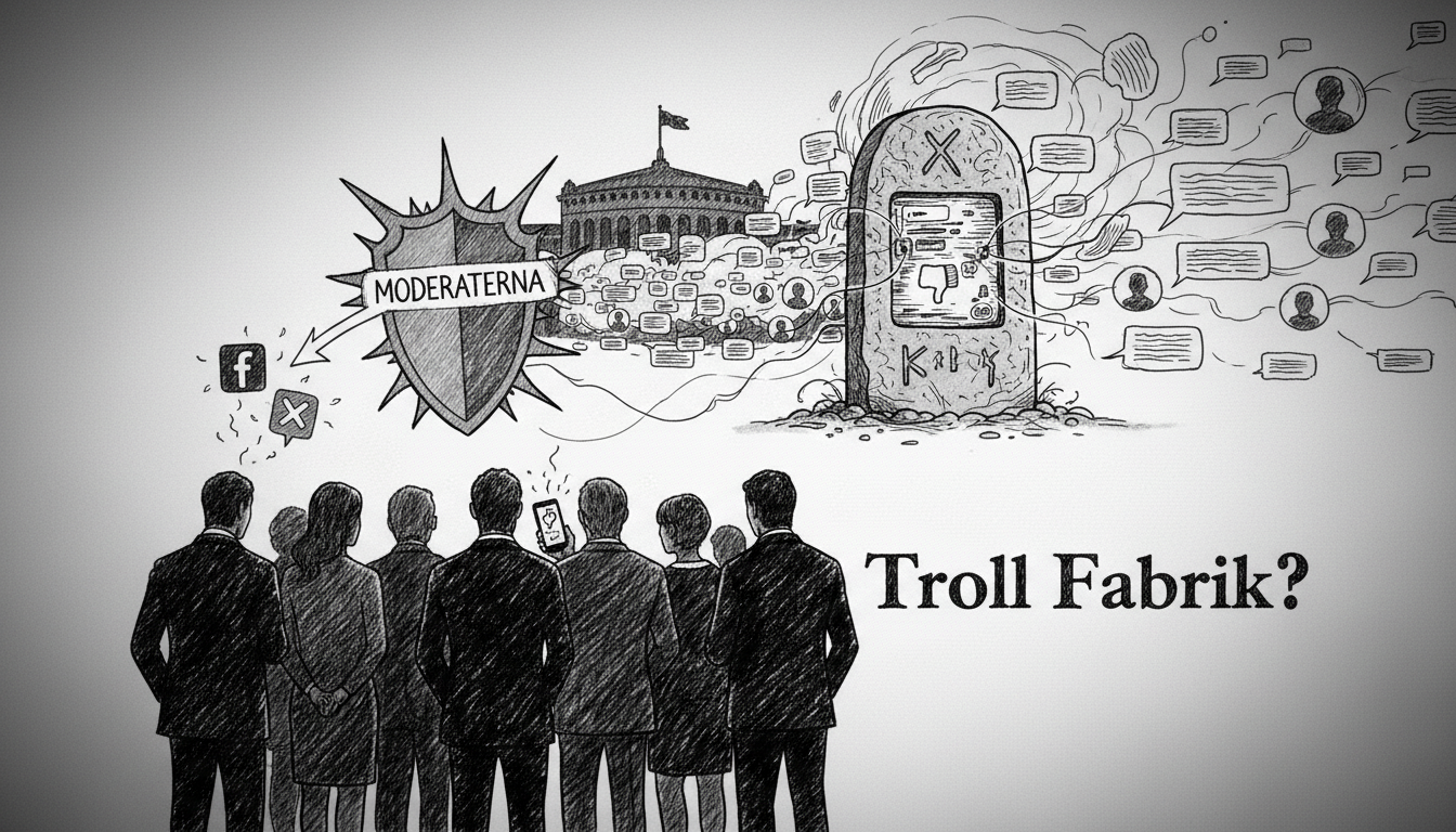 Swedish Government Faces Opposition Criticism Over Social Media Practices