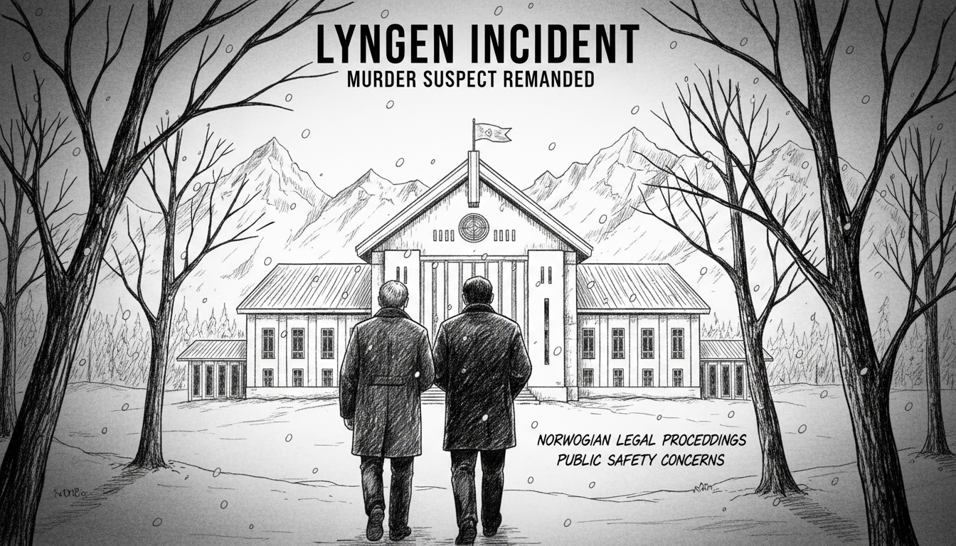 Murder Suspect Remanded in Custody Following Lyngen Incident