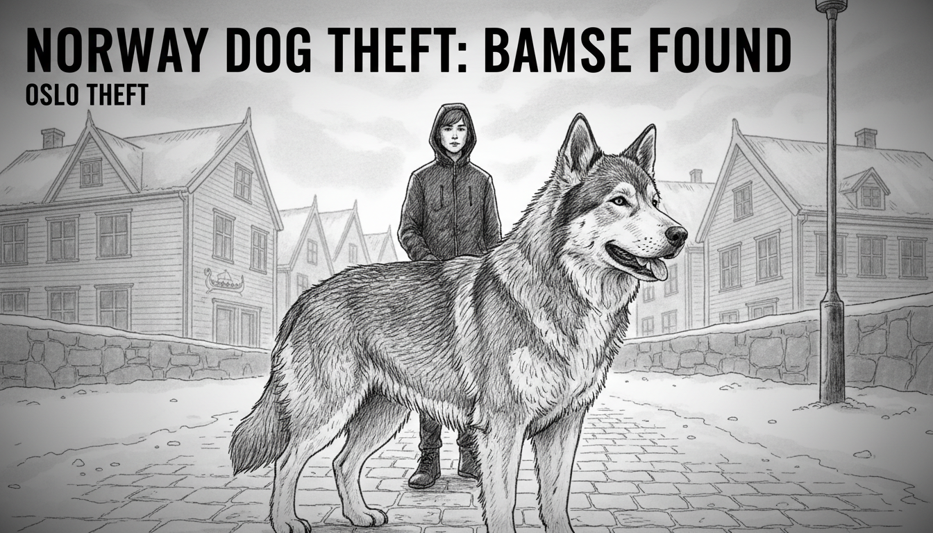Norway Dog Theft: 15-Year-Old Bamse Found After Oslo Theft