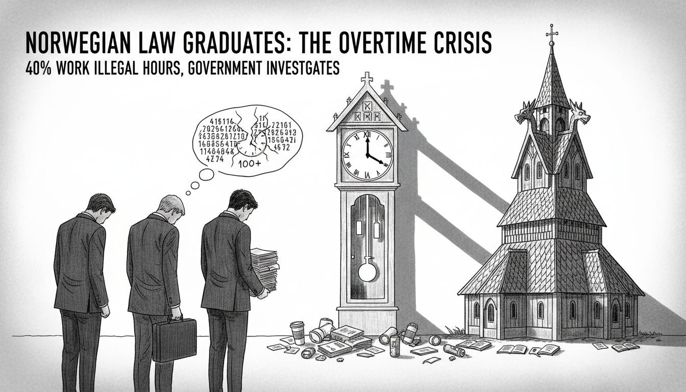 Norwegian Law Graduates Face Excessive Work Hour Violations