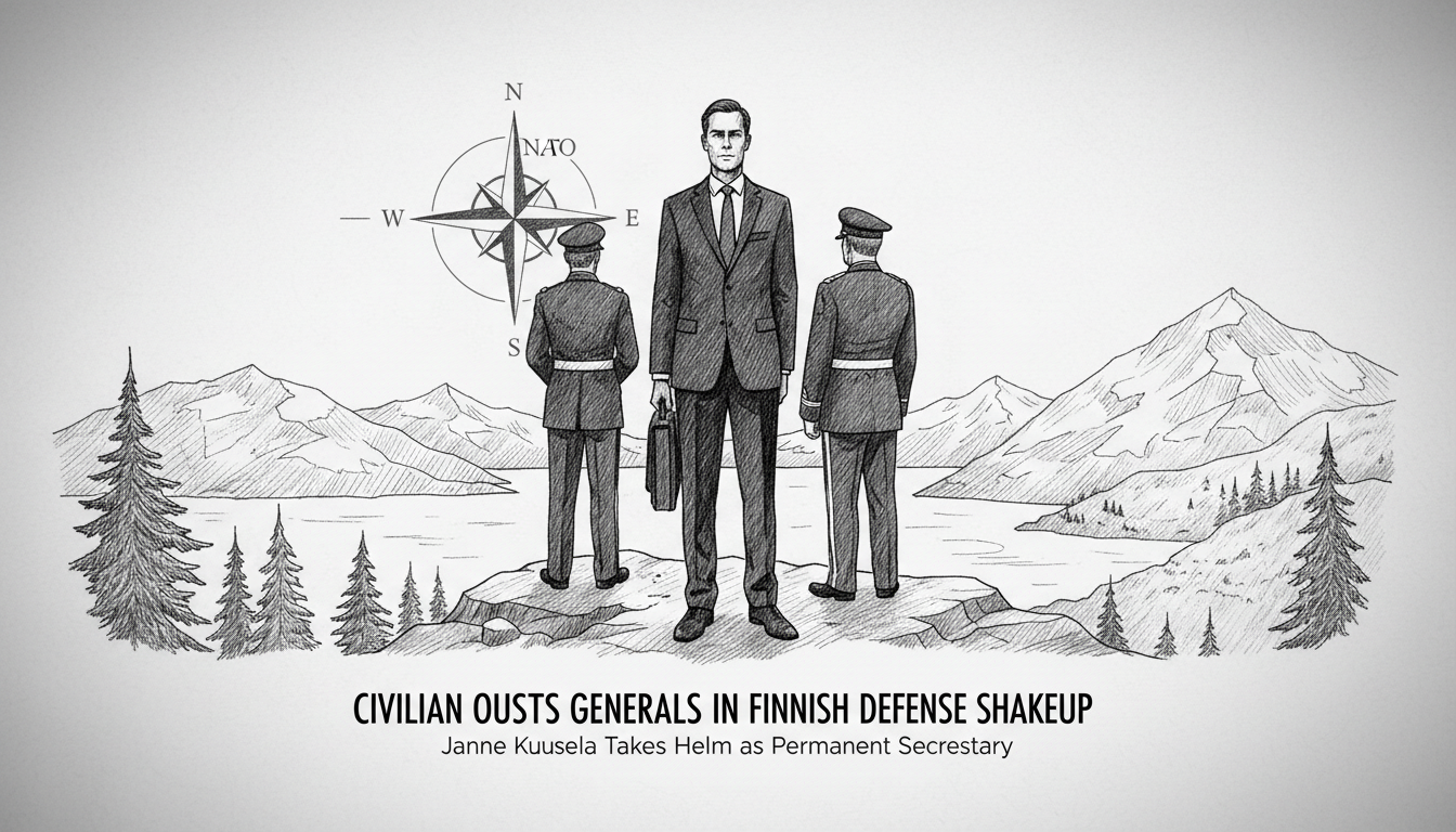 Civilian Official Tops Generals in Finnish Defense Ministry Appointment