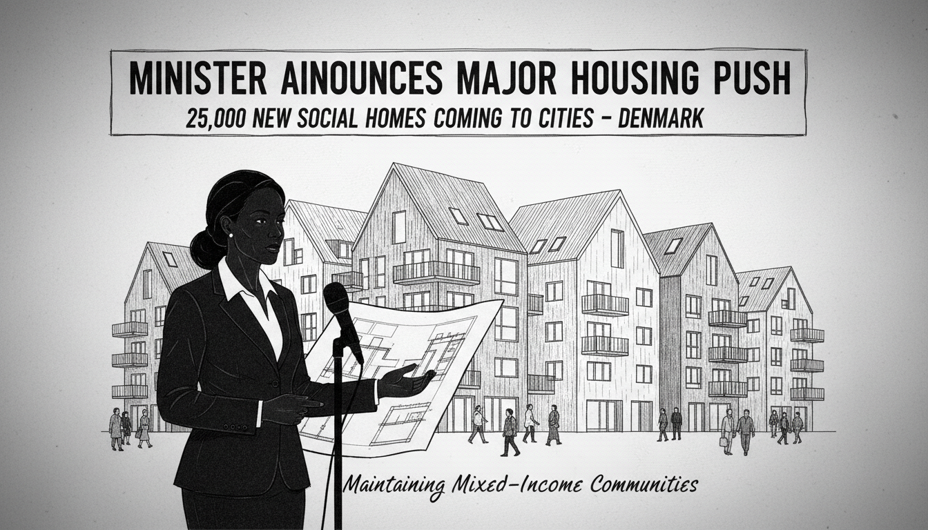 Minister Announces Major Housing Push: 25,000 New Social Homes Coming to Cities