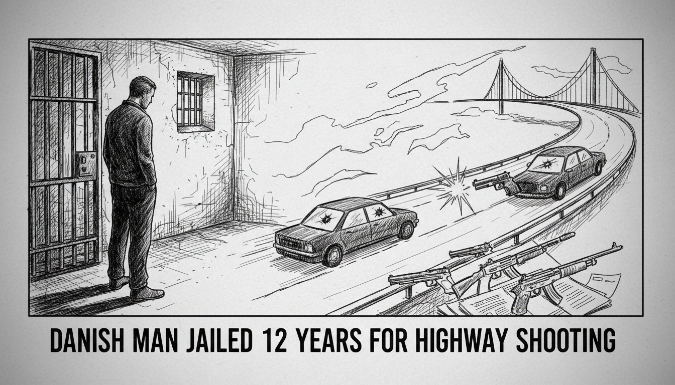 Man Sentenced to 12 Years in Prison for Highway Shooting Incident