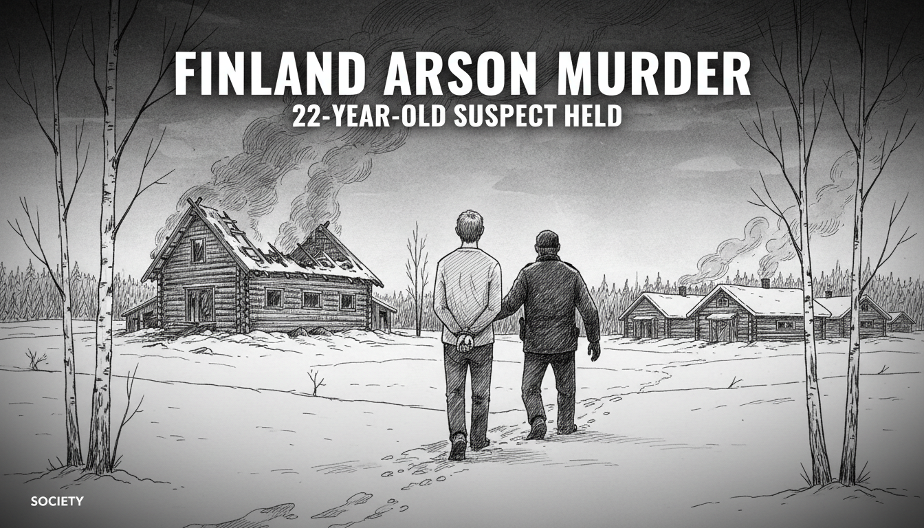 Finland Arson Murder: 22-Year-Old Suspect Held